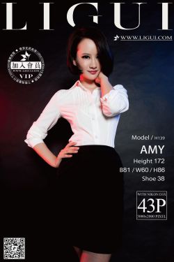 [麗櫃LiGui] Model AMY《紅高跟短髮灰絲女郎》美腿玉足寫真圖片
